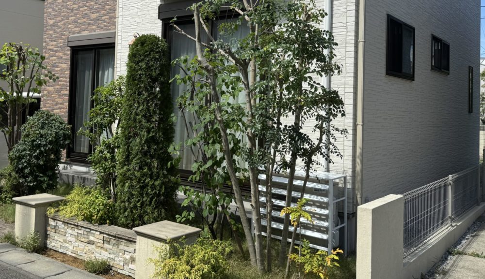 【施工事例】<br>低木・中高木剪定